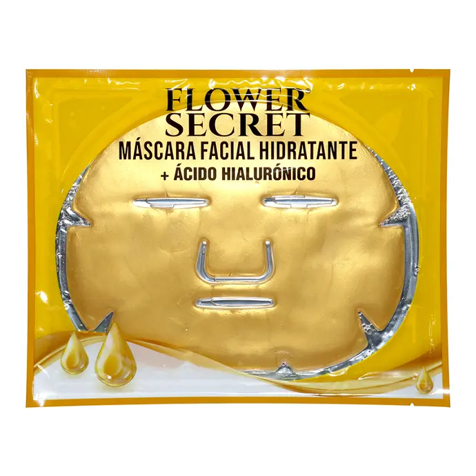 Mascarilla oro MM03 Flower