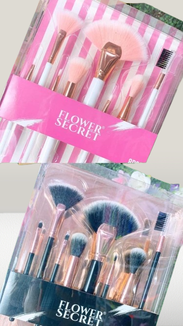 Brocha x8 piezas Flower Secret - HZS-29