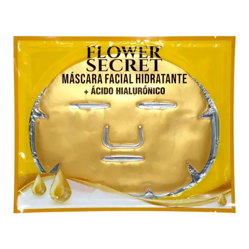 Mascarilla oro MM03 Flower