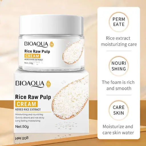 BIOAQUA Crema de pulpa de arroz