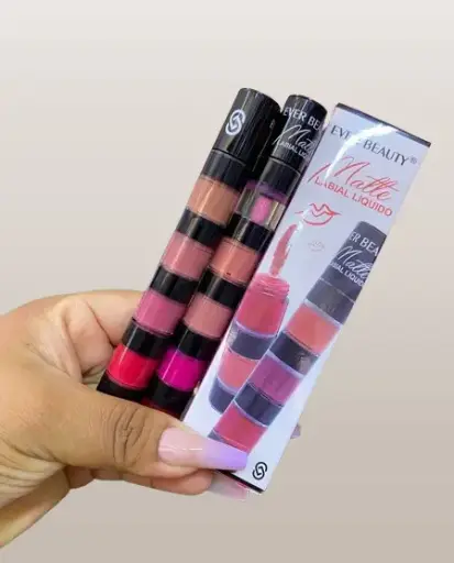 Labial líquido 5 en 1 - EVER BEAUTY